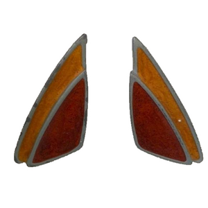 2/$15 Wood earrings for sale​​​​​